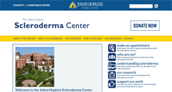 Desktop Screenshot of hopkinsscleroderma.org